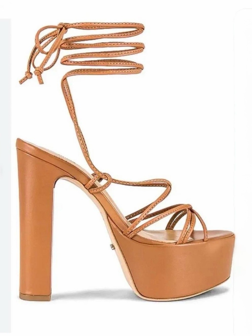 Tony Bianco lace up heel in Blush